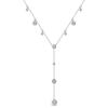 New Sterling copper Moon Protective Hand Pendant Chain Necklace 925 copper Charm Necklace for Women Fine Zircon Gift