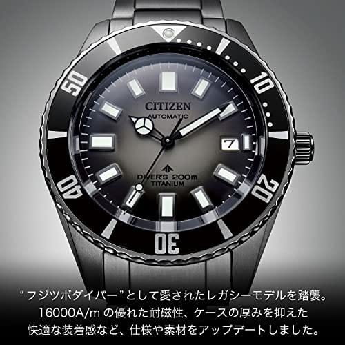 Citizen Promaster Mechanical Diver Watch, 200m Water Resistant, Black, NB6025-59H, Men's