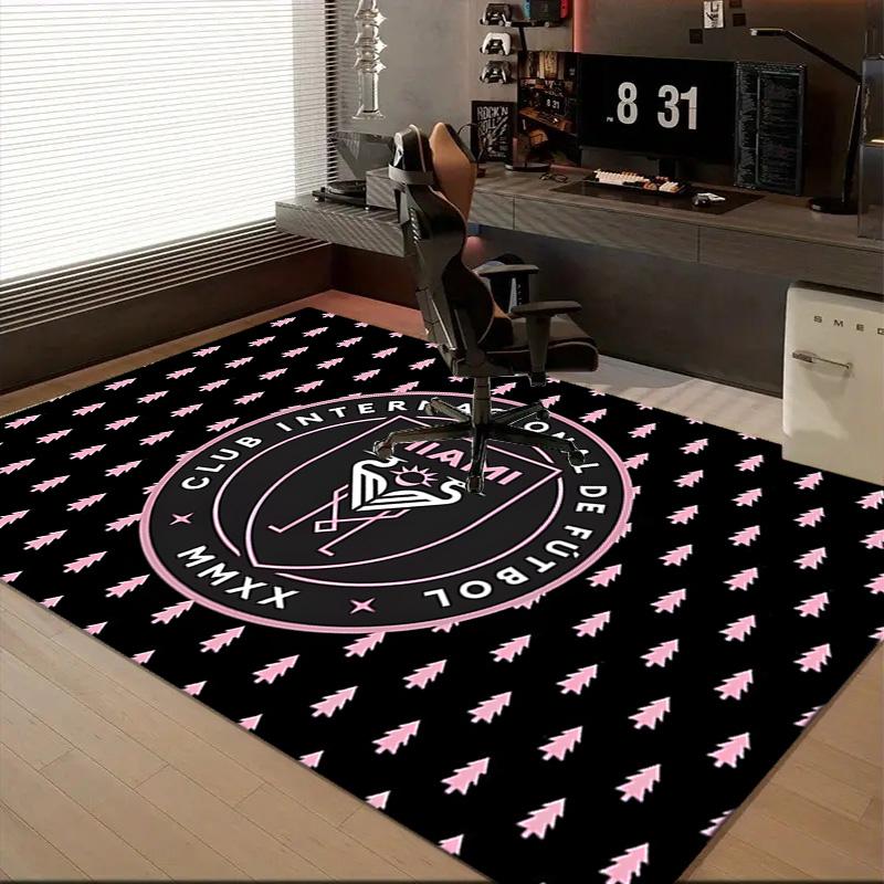 1PC Portugal Flag Design Rug Game Carpet, Floor Mat for Bedroom Living Room Entryway Rug, Home Decor Idea Gift for Christmas birthday