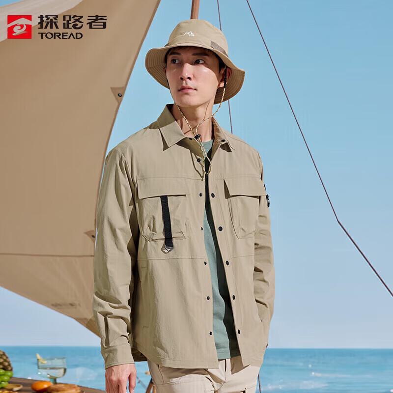 TOREAD Men s Outdoor Hiking Shirt Jacket L