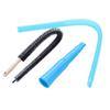 Universal Dryer Lint Vacuum Attachment Flexible Cleaning Hose Cleaner Kit for Vacuum Cleaner Blue