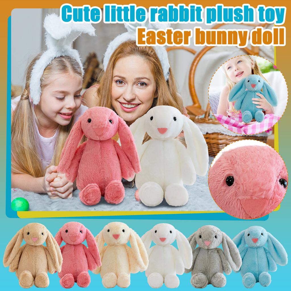 28cm Urocza Mała Pluszowa Zabawka Lalka Króliczek Wielkanocny