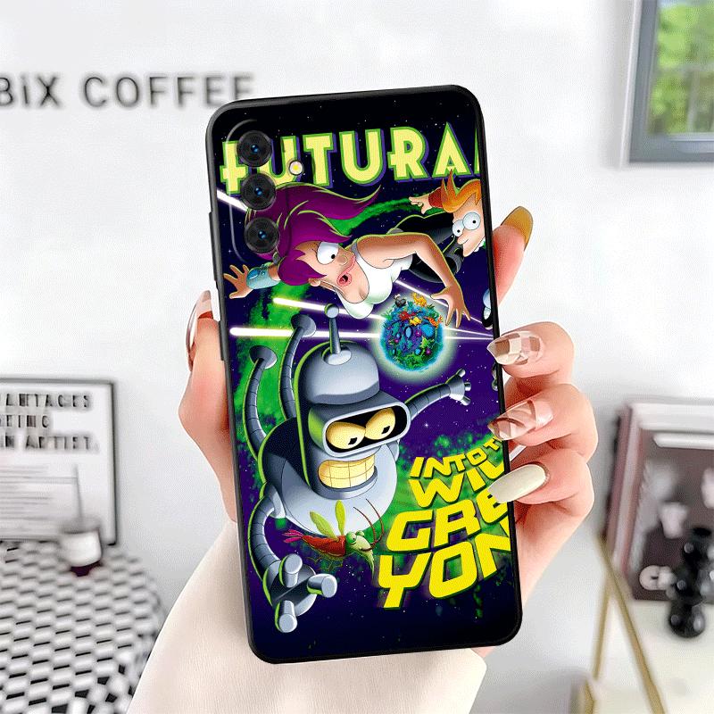 Cartoon Funny F-Futuramas Soft Phone Case for Samsung A17 A37 A57 A16 A26 A36 A56 A15 A25 A35 A55 A14 A24 A34 A54 A13 A23 A33 A5