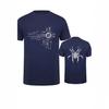 New Men's T-Shirt O-Neck Men's T-Shirt, Men's T-Shirt CPU Processor Circuit Diagram Printing Man Top T-Shirt T