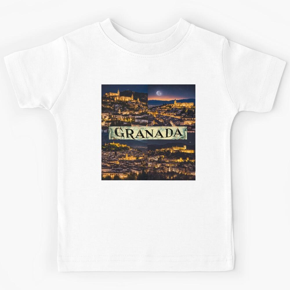 Granada Spain, Alhambra Kids T-Shirt 110
