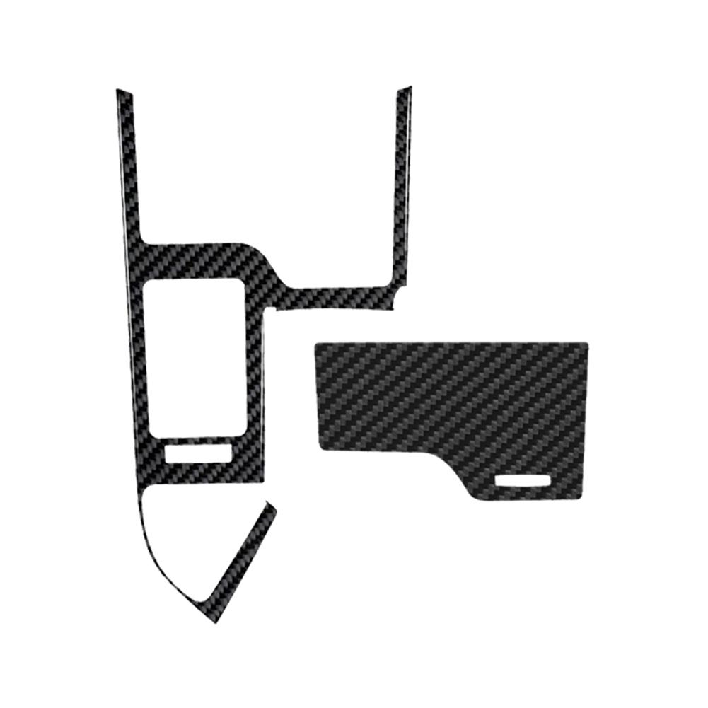 For Lexus ES 2018-2025 Interior Accessories Carbon Fiber Car Gear Shift Panel Trim Cover Frame Decoration Stickers