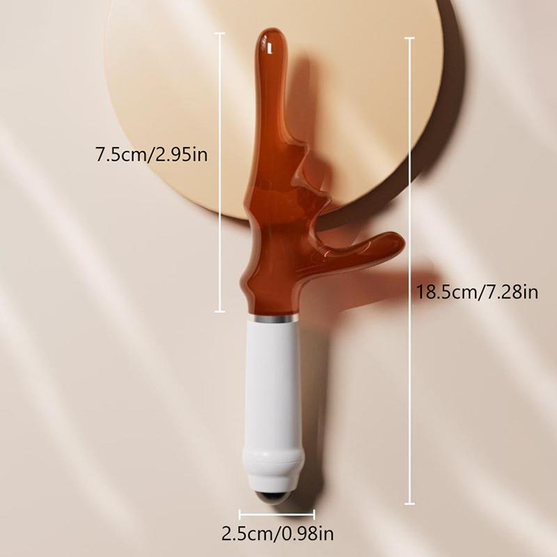 T Akupressur Fußmassagegerät Daumenfinger Druck Auslösepunkt Entspannung Linderung Ganzkörper Tief Handheld Massage Füße Bein Werkzeug