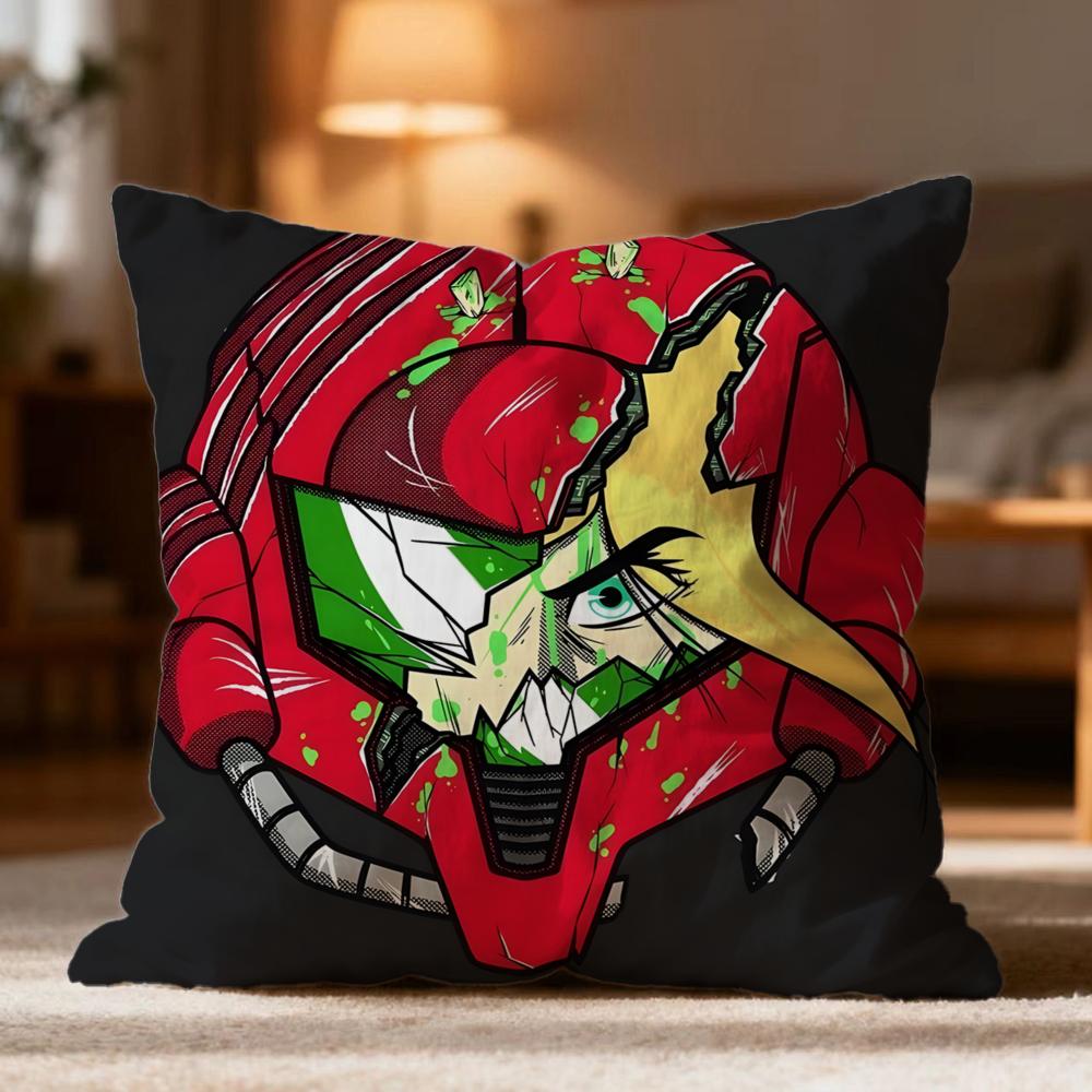 Popular MMetroider Cushion Cover Soft Washable Pillow Case Multi-Scene for Couch Bed Travel Office Use