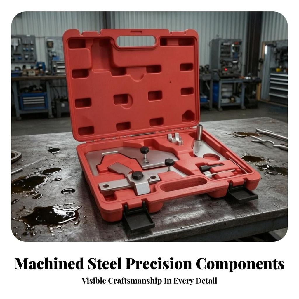 HighCarbon Steel Engine Timing Tool Kit | Aluminum Alloy Construction, with Hard