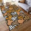 Pink Leopard Patterncarpet Yoga Living Room Room Decor Children's Crawling Mat Doormat Area Rug Games Floor Mat
