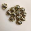 Hua Qian Gu Large Hollow Bell Pendant for DIY Ancient Style Bracelet/Necklace - Medium Size Accessories