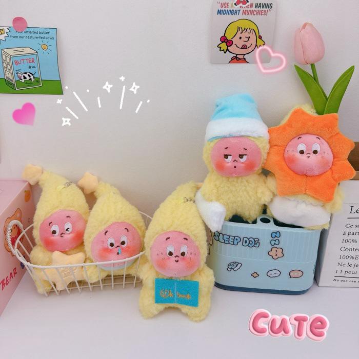 Cute Star People Doll Keychain, Twinkle Be a Little Star Series Plush Pendant,Collectible Toys Home Decorations, Holiday Birthday Gifts