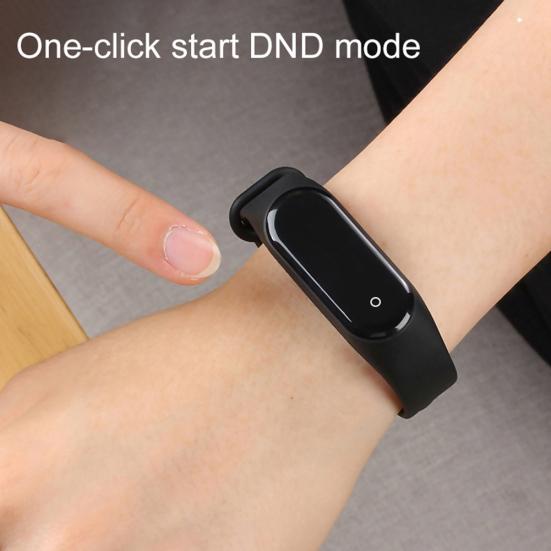 Wodoodporny M4 Kolorowy Ekran Monitor Tętna Krokomierz Sportowa Smart Bransoletka