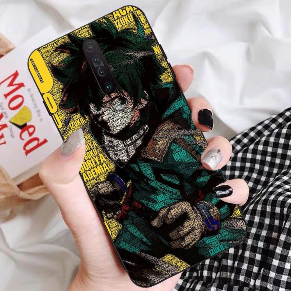 

My Hero Phone Case For Redmi 5 6 7 8 9 10 Plus Pro 6 7 8 9 A GO K20 K30 K40 Pro Plus F3 Fundas Redmi 6A