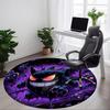 1pc Gengar, Pokémon Chair Carpet for Office, Indoor Non Slip Washable Polyester Fiber Carpet, Mat For Office, Machine Washable