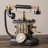 Retro British-Style Telephone Prop for Photography and Decor