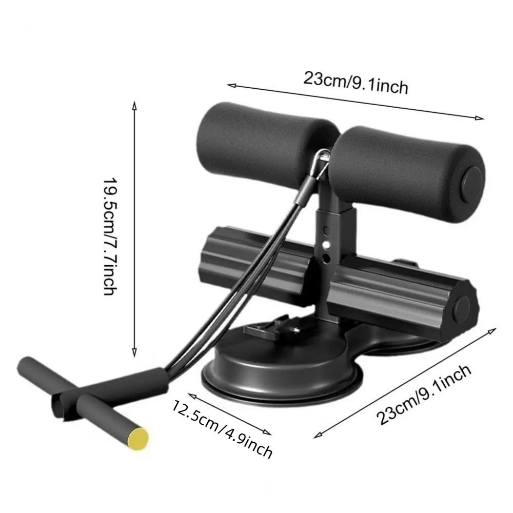 With Tension Rope Sit Up Abdominal Trainer Abdominal Trainer Floor Equipment  for Home Gym