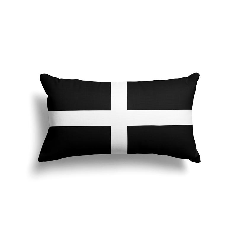 Aertemisi 20'' x 12'' Cornwall England Rectangular Throw Pillow Cushion Covers Cases Pillowcases 50cm x 30cm