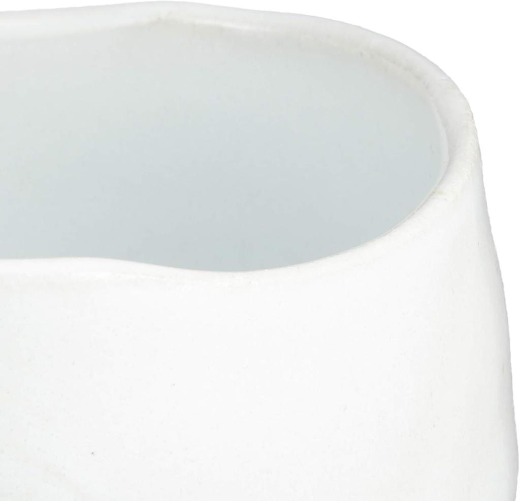 Matcha X White Matcha Mino Made In Japan Ale-net Bowl, 11.8cm H7.7cm, Powder-glazed Bowl, Ceramic, Ware,