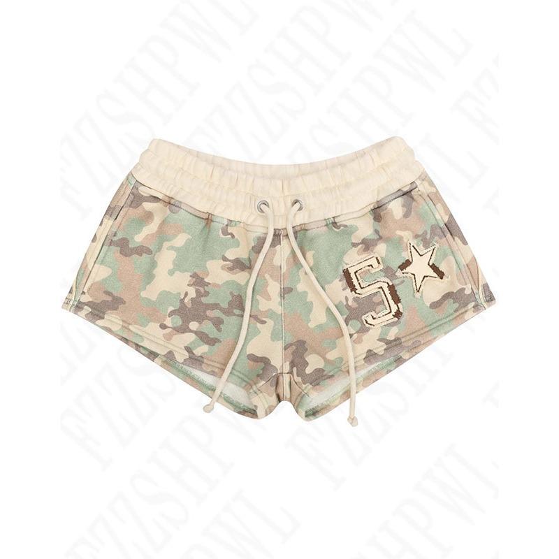 Nuevo Traje de Top Veraniego Strapless Y2k para Mujer Hip Hop Moda Camuflaje Bordado Sexy Delgado Strapless Top Gótico Punk Streetwear Conjuntos
