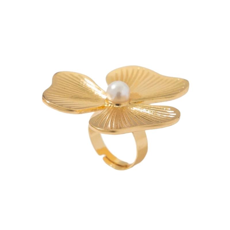 

Comfortable Metal Rings Opening Rings Geometric Statement Rings Stylish Jewelry Suitable for Parties and Gatherings золотий