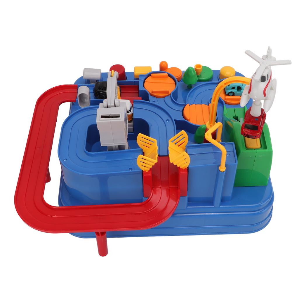 Railcar Toy Educational Parent Child Interactive Track Car Adventure Toys for Kid Gift
