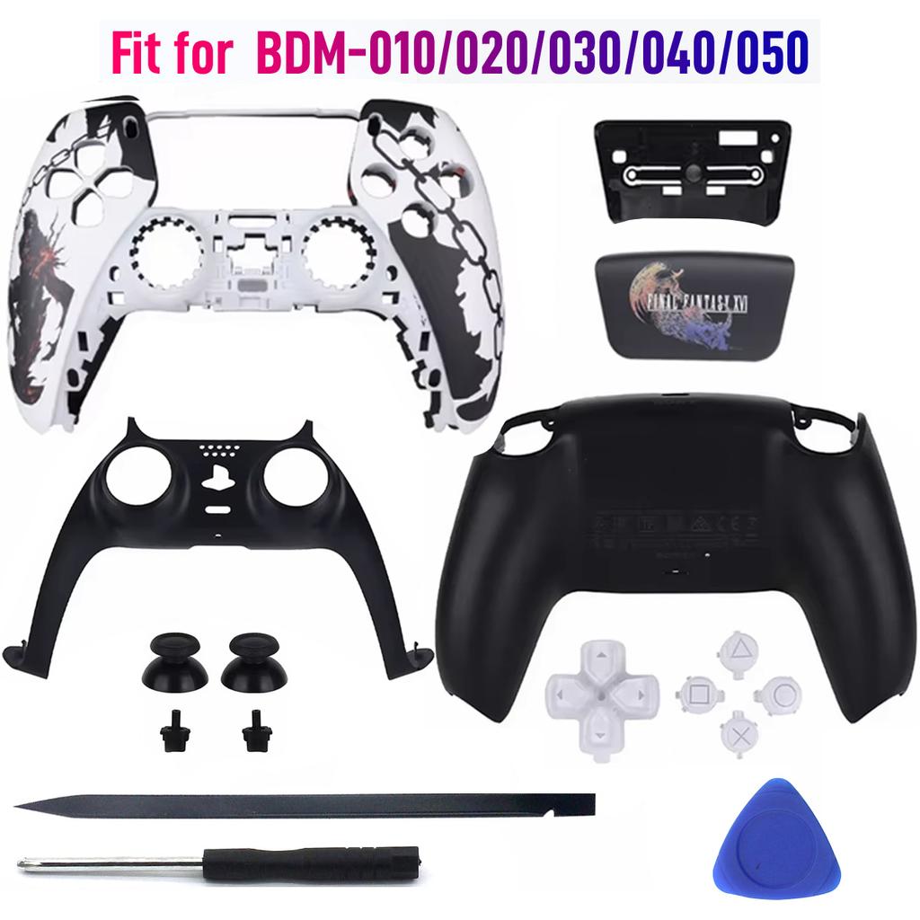 Limited God of War for PS5 Controller Shell Touchpad Gamepad Cover Replacement Front Back Plates Handle Case for BDM-010/020/030