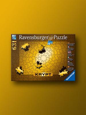 Ravensburger Crypt Puzzle: Gold 631 Pieces Jigsaw Puzzle