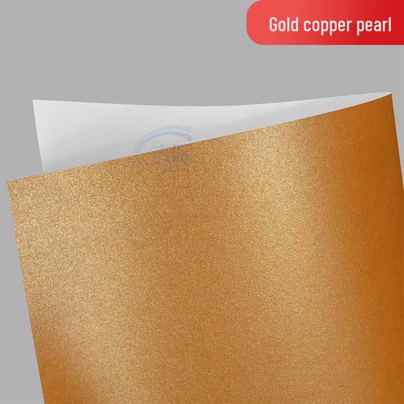 A4 Pearlescent Gold-Bronze Adhesive Label for Laser Printing Pearlescent Gold-Bronze A4 Adhesive (20 sheets)