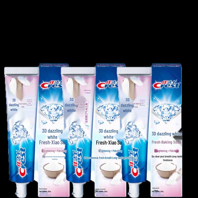 

Crest 3D White Fresh Brightening Toothpaste 170g 3-Pack
