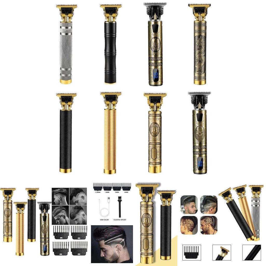 Lightweight Professional Hair Clippers Cordless Trimmer With Usb Fast Charging