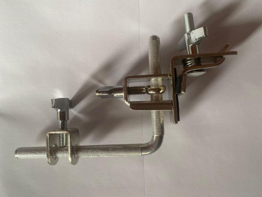 Retractable Cowbell Extension Rod Stand for Jazz Drums