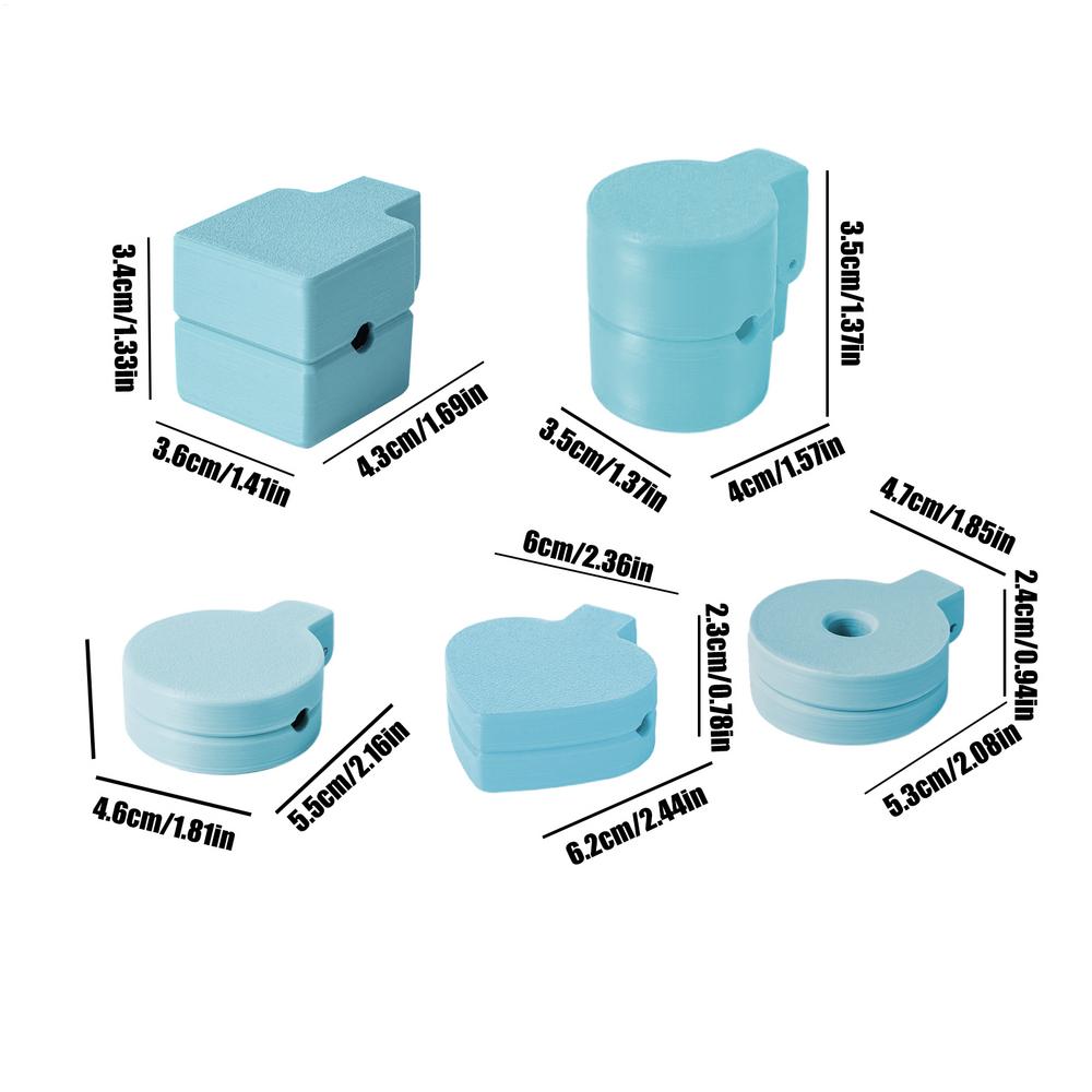 

5 шт. Форма для кейк-попсов Дисковая форма Антипригарные формочки для пончиков и маффинов Инструменты для выпечки тортов Для кухонных принадлежностей Для шоколадных рисовых шариков