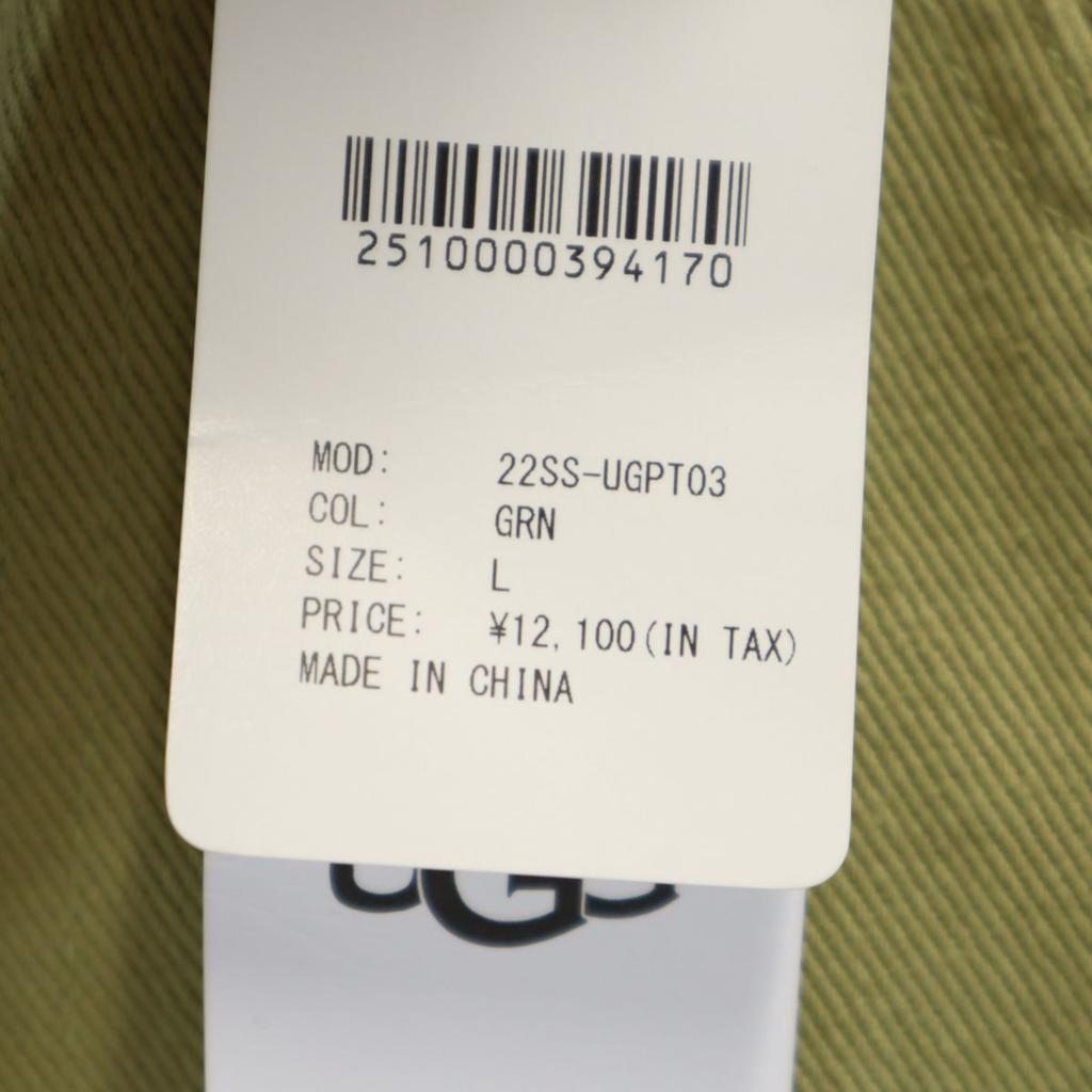 Unused UGG Twill Straight Pants L Green Tagged Women Used