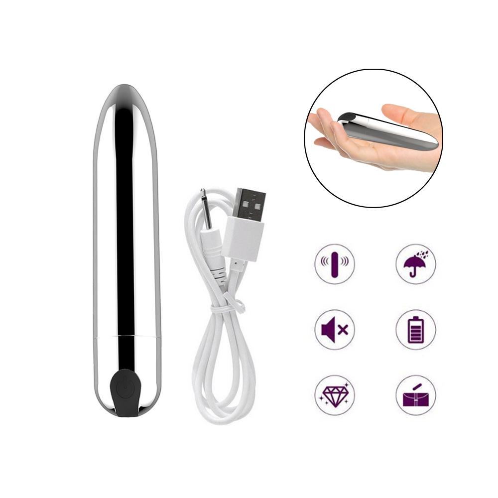 Yi Feng USB Rechargeable Clitoral Vibrator: 10-Speed Bullet Stimulator for Women
