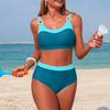 Women's Fashionable Sports Bikini Two-Piece Swimsuit