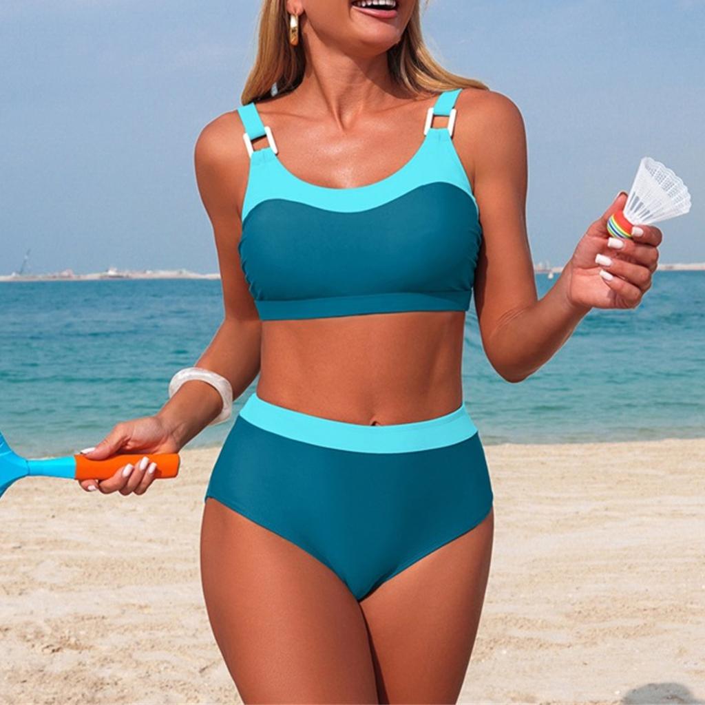 Women's Fashionable Sports Bikini Two-Piece Swimsuit