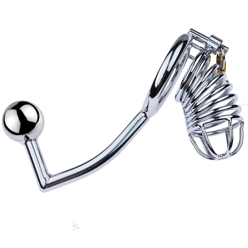 Sex Toy Circle Hook Chastity Lock Set Other Family Planning Products