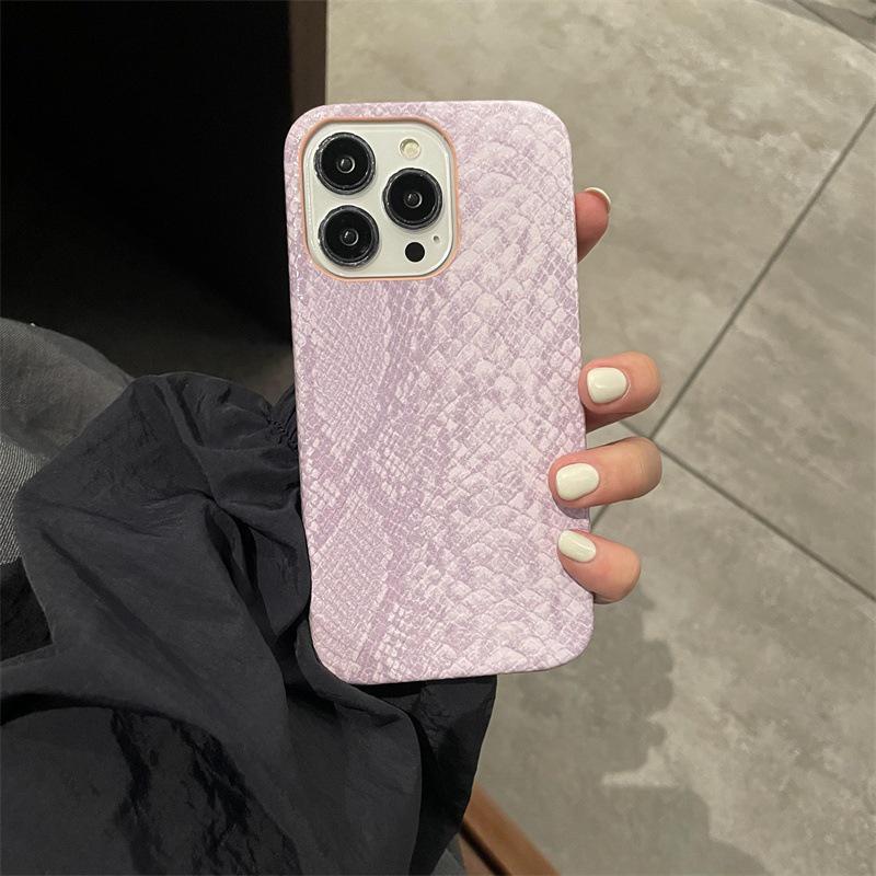 Premium Crystal Snake Skin Pattern Phone Case for iPhone 11-14, Pro/Max Models