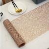 Rectangular Table Cover PVC Tablecloth Luxury Hollow Table Runner  Table Decoration