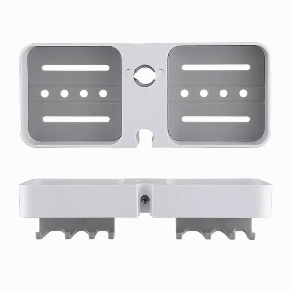 

Bathroom Decor As Shown In The Picture Shower Shelf Space Saving Shower Rack Dual Sided Storage Spacious Storage Space белый