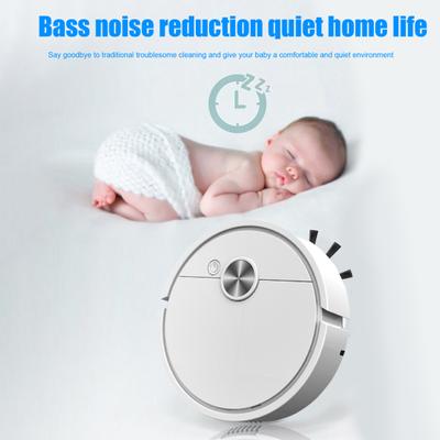 Robot Aspirapolvere 3-in-1 Potente Aspirazione Efficiente Ultra Sottile Mini Robot Pulitore Automatico