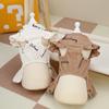 Pet Clothing Dog Dress Spring/Summer Bear Pattern Cute Teddy Small Dog Princess Dress Pet Clothing Chihuahua Skirt