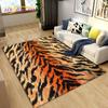 3D Stripe Tiger Print Pattern Area Rug Large,Carpet Rug for Living Room Bedroom Kitchen Doormat Decoration, Non-slip Floor Mat