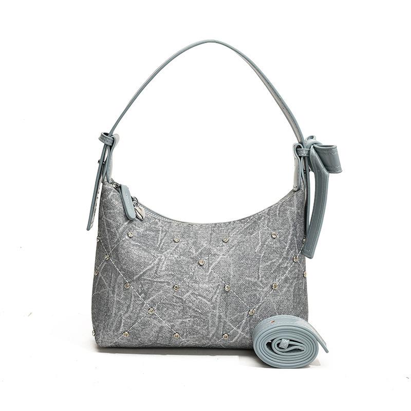 Underarm Bag - Women's Summer Commuting Shoulder Bag with A Crossbody Strap, Tote Style