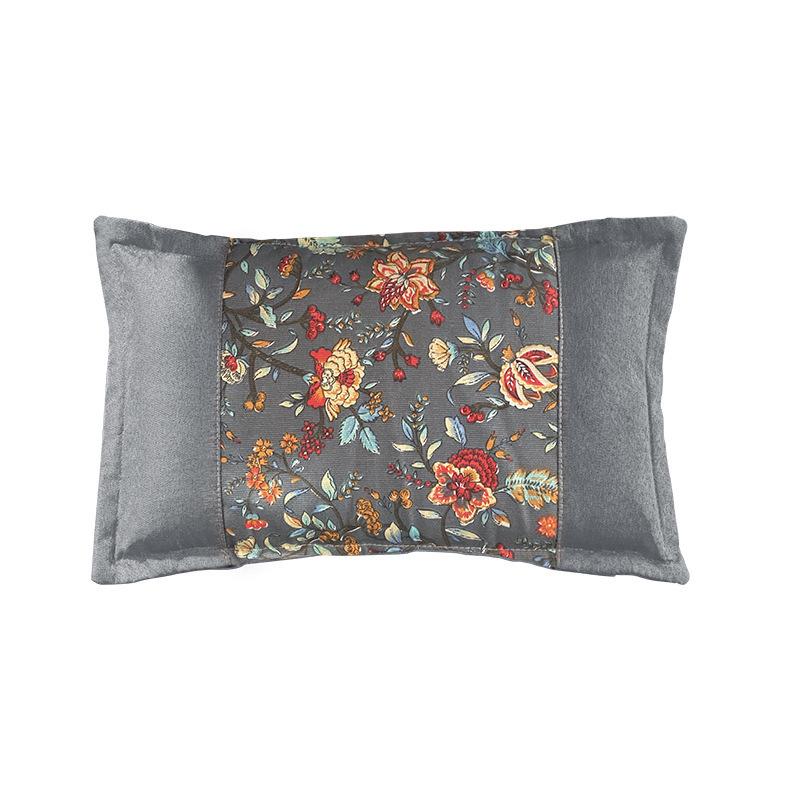 Herbal Neck Support Pillow - Washable, Multicolor, Traditional Chinese Medicine for Cervical Spine and Sleep Health