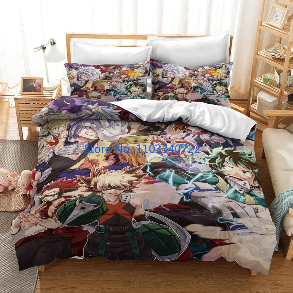 Anime HUNTER X Printed Bedding Set  Duvet Cover Set 3D Print Comforter Cover Bedclothes Bedding Sets Bedroom Decor