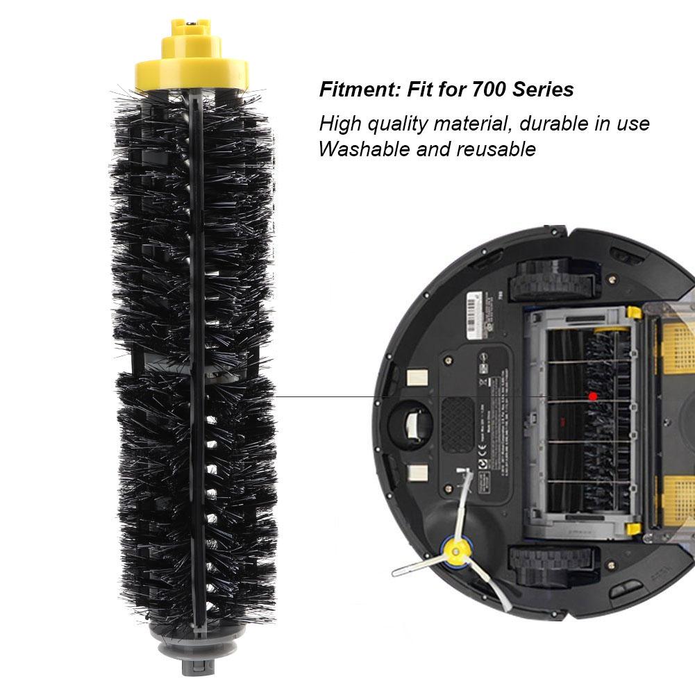 Main Brush Side Brush Filter Flat Comb Accessories Fit for 700 Series Sweeping Robot