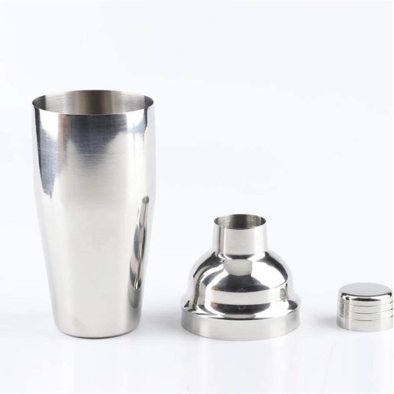 Stainless Steel Mixer, Wine Set, Cocktail Glass, Three-stage Shaker Shaker, Shaker Cup Bar, Three-piece Bar Special