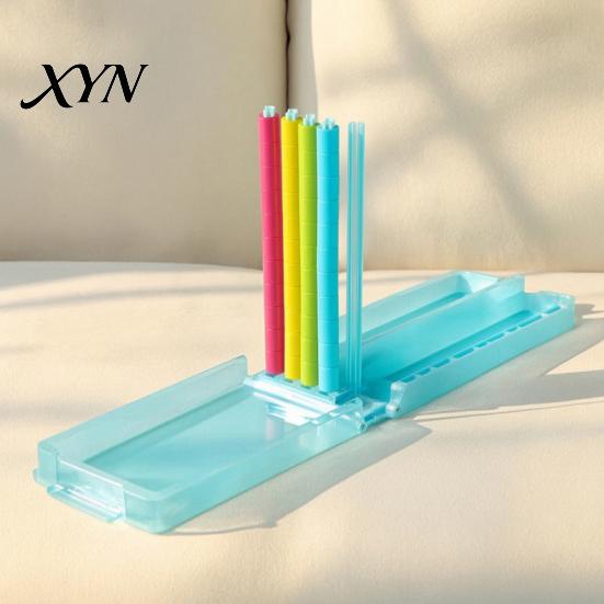 Jeu de tri et d'empilement 1/2 ensembles, Jeu de puzzle d'empilement d'anneaux arc-en-ciel pour le développement de la pensée logique Enfants Adultes, Jeu de plateau Défi Soirée en famille,